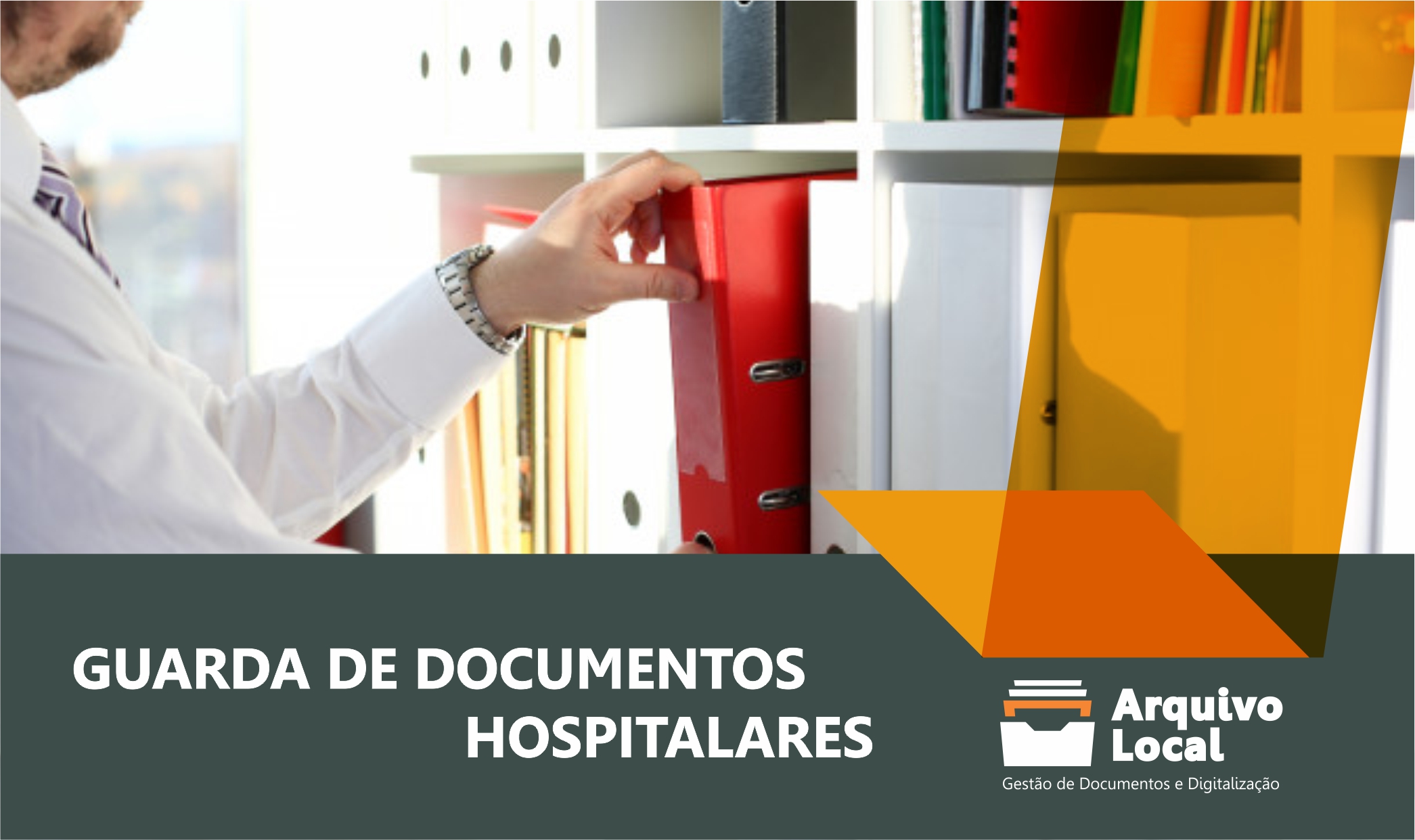 Guarda de documentos hospitalares