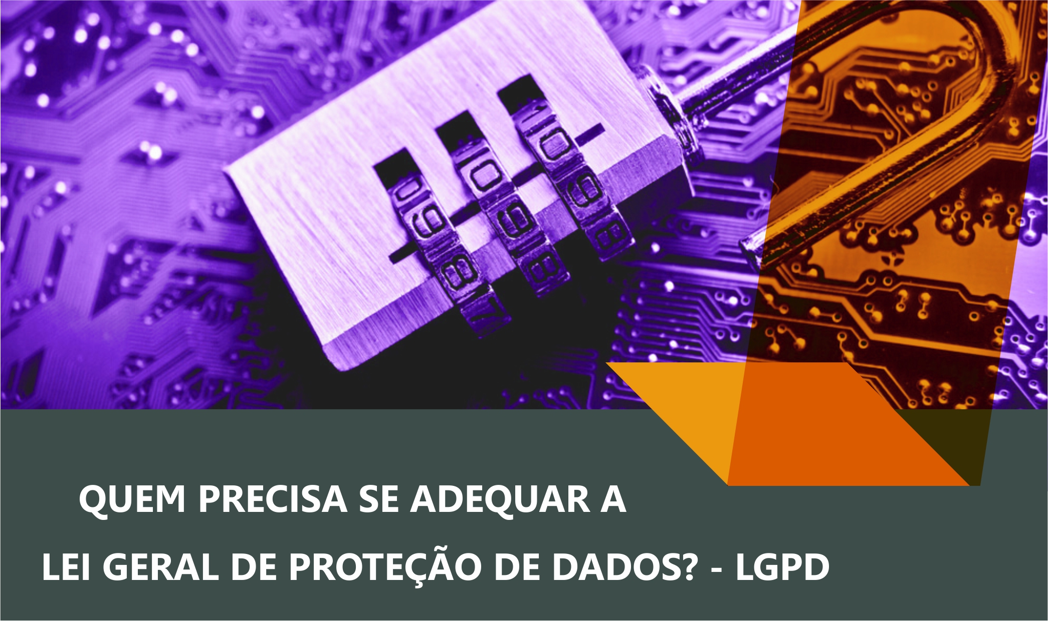LGPD - Lei geral da proteção de dados